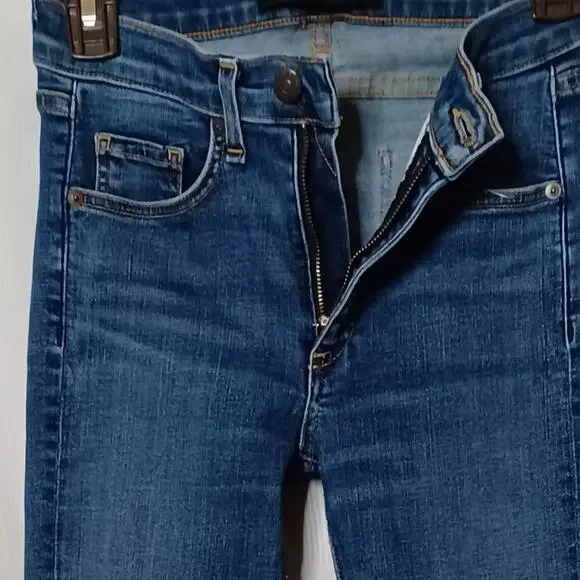 VERONICA BEARD Kate 10" Crop Stretch Jeans. Size 24 - Picture 8 of 16